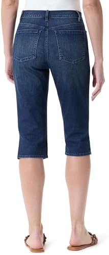 Gloria Vanderbilt Women's Amanda High Rise Skimmer Short Petite - Image 2