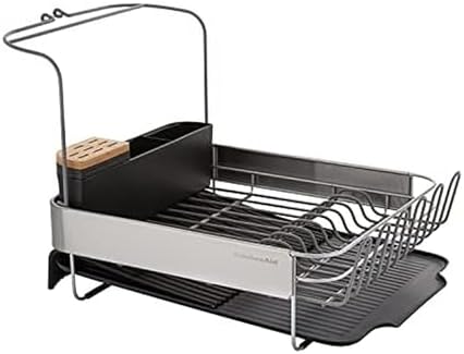 KitchenAid Full Size, Rust Resistant Expandable Dish Rack by Unknown