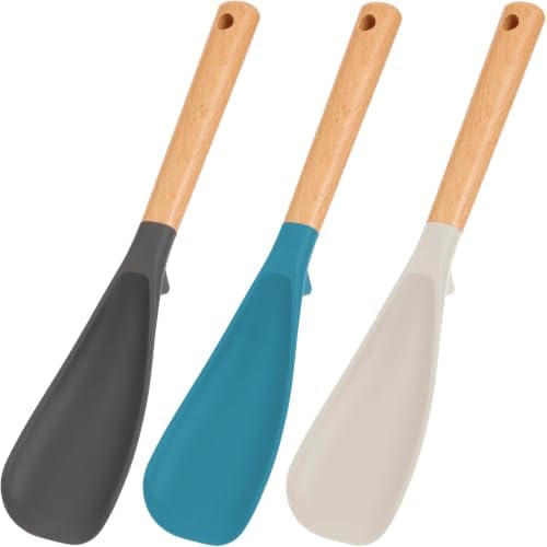 3 Pack Silicone Cooking Spoon for Nonstick Cookware, Silicone Spatula Spoon by Unknown