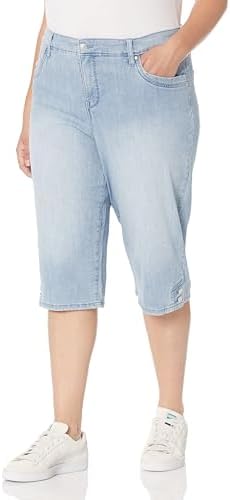 Bandolino Womens Kala Midrise Skimmer Short Petite by GloriaVanderbilt