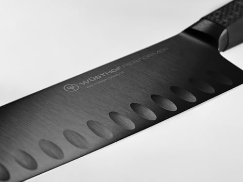 Wüsthof Performer 7" Hollow Edge Santoku Knife - Image 3