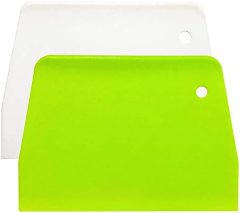 Dough Scraper Bowl Scraper ，Food safe Plastic Dough Cutter， Flexible Plastic by YUNDUOJIA