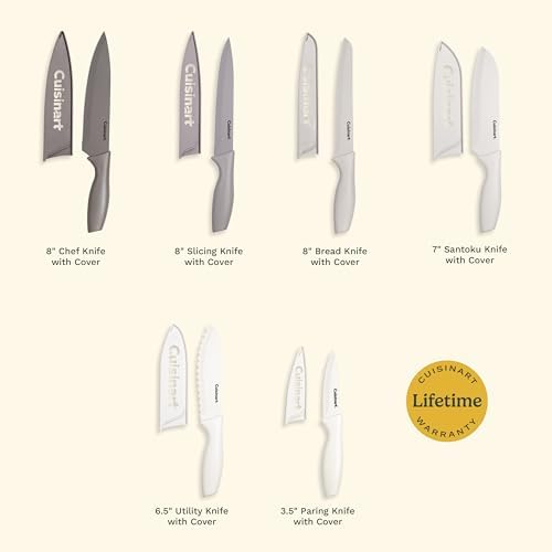 Cuisinart Advantage 12-Piece Kitchen KnifeSet, Professional-Quality Nonstick - Image 5