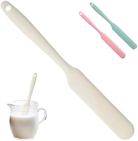 Silicone Jar Spatula, Non-Stick Heat Resistant Kitchen Thin Spatula, Sourdough by Unknown