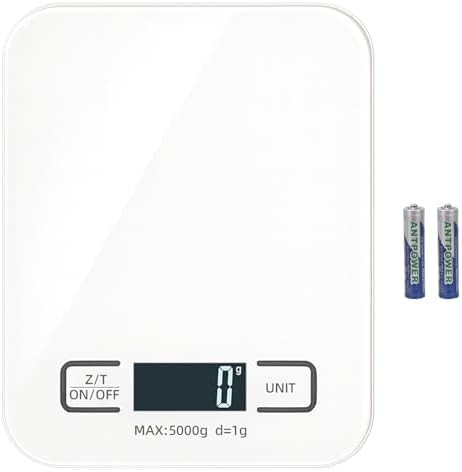 Digital Shipping Scale, Stainless Steel Panel, Accurate Portable Postal Scale by Selegere