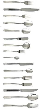 Fortessa Metropolitan 18/10 Stainless Steel Flatware Serving Spoon - Image 3