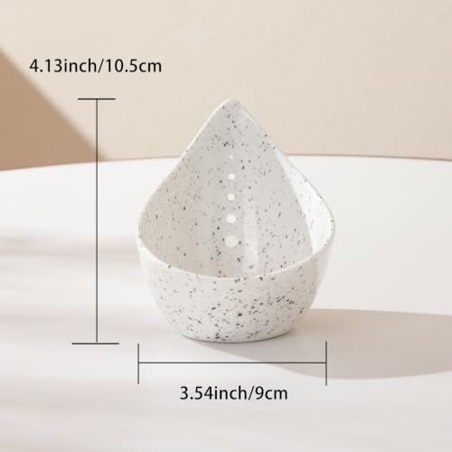 Herb Stripper Bowl, Ceramic Herb Peeling Bowl, Herbs Leaf Stripping Tool - Image 5