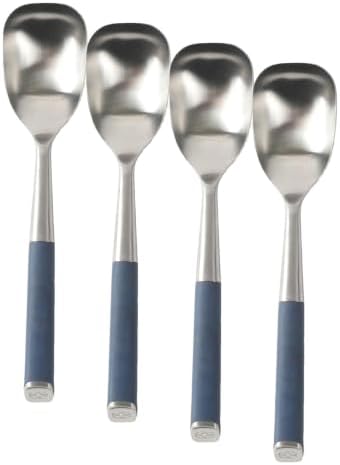 Calphalon Edge Cooking Utensil Spoon, Stainless Steel KitchenSpoon w/Heat by Calphalon