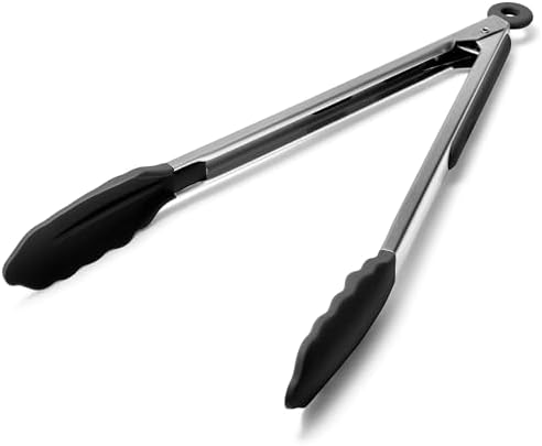 Doosu Kitchen Tongs with Silicone Tips by Doosu