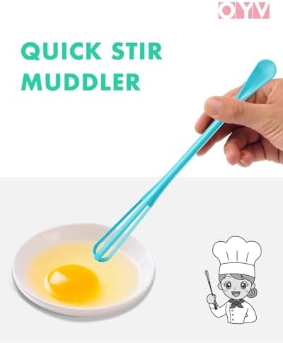 OYV Fresh Spring & Summer Colors 2-In-1 Mini Whisk and Spoon - Image 6