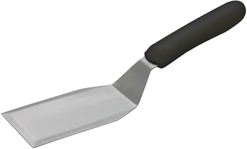 Winco 5" x 3" Black Griddle Spatula/Turner by Winco
