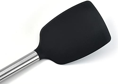 2Pack Small Silicone Turner High Heat Resistant Slotted Spatula - Image 5