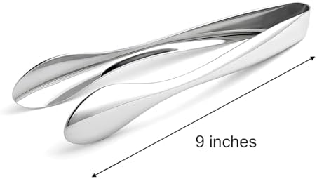 Premium Stainless Steel Serving Tongs - Image 2