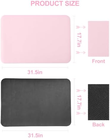 Dish Drying Mat for Kitchen Counter, Rubber Backed - Image 7
