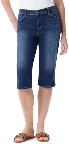 Gloria Vanderbilt Women's Dalia Seam Skimmer Short by GloriaVanderbilt