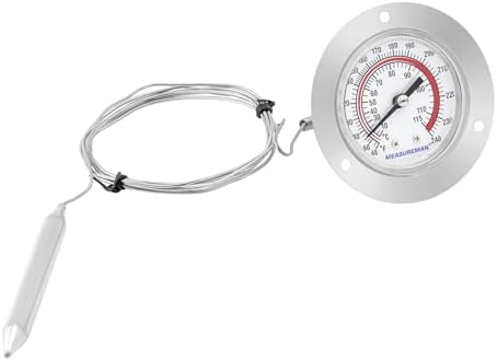 MEASUREMAN Vapor Capillary Flanged Panel Mount Refrigeration Thermometer - Image 3