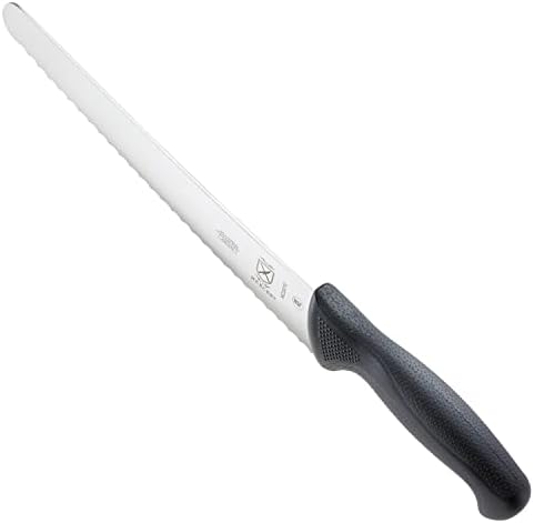 Mercer Culinary M23210 Millennia Black Handle, 10-Inch Wide Wavy Edge, Bread - Image 6