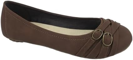 Jellypop Women's Genesis Skimmer Comfort Ballet Flat by Jellypop