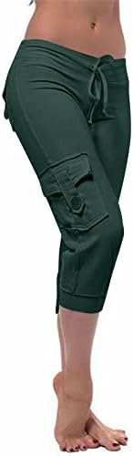 Cargo Capris for Women Casual Summer 2026 Plus Size Capri Pants Lightweight - Image 2