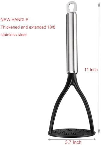 TENTA KITCHEN Good Grips Nylon Potato Solid Masher Ricer Press Blender Crusher - Image 2