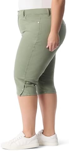 Gloria Vanderbilt Women's Amanda High Rise Skimmer Short Plus - Image 3