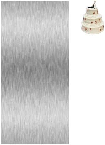 8.6 Inch Metal Cake Scraper Smoother Cake Decorating Supplies Kit by Unknown