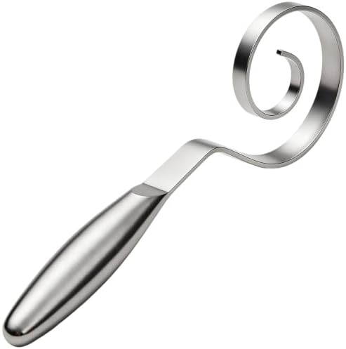 Maxjoy Danish Dough Whisk, Seamless Stainless Steel Sourdough Bread Tool by MAXJOY