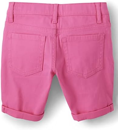 The Children's Place Girls' Roll Cuff Twill Skimmer Shorts - Image 2