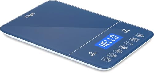 Ozeri Touch III 22 lbs Digital Kitchen Scale, in Tempered Glass by Ozeri