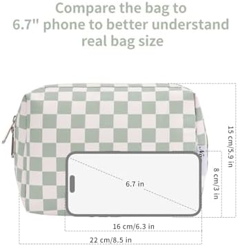 Narwey Makeup Bag Travel Toiletry Bag, Cosmetic Bag - Image 5