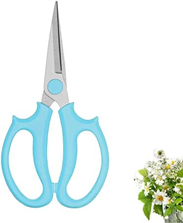 Leize Flower Scissors, Premium Thickened Stainless Steel Floral Shears by Leize