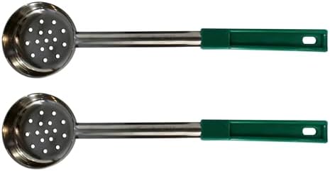 4 oz Slotted Stainless Steel Portion Control Ladle Spoodle - by Habanerofire