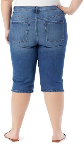 Gloria Vanderbilt Women's Amanda High Rise Skimmer Short Plus - Image 2