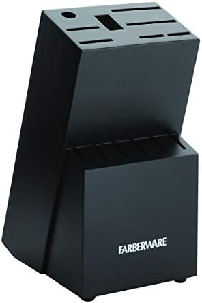 Farberware 15-Piece Kitchen Knife Block Set, Stainless Steel - Image 2