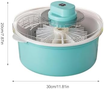 Fruit Cleaner Spinner Portable Berry Produce Rinse Bowl Lettuce Spinner - Image 6