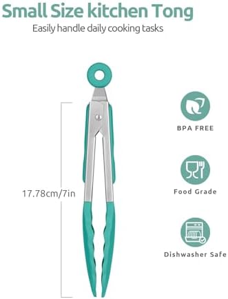 U-Taste Kitchen Tong for Cooking, 600ºF Heat-Resistant Silicon - Image 2