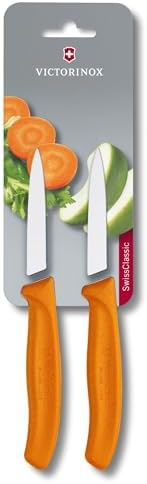 Victorinox Swiss Classic 2 Piece Paring Knife Set Straight Edge Pointed Tip - Image 2