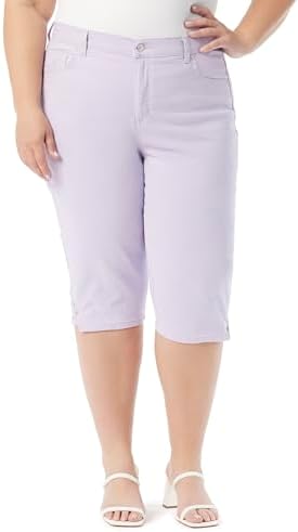 Gloria Vanderbilt Women's Amanda High Rise Skimmer Short Plus by GloriaVanderbilt