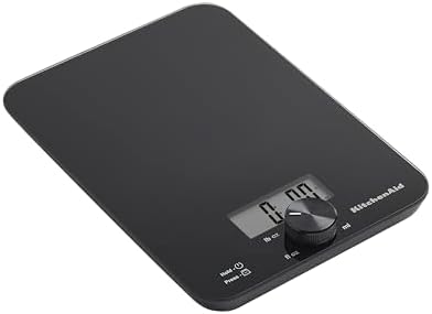 KitchenAid KQ914BA Digital Glass Top Kitchen and Food Scale, 11 lb Capacity - Image 6