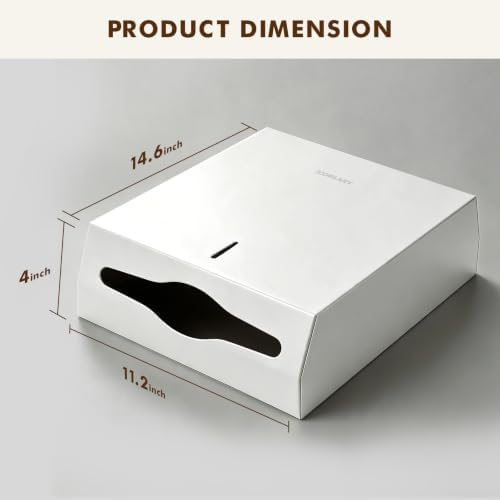 Gorlary Commercial Paper Towel Dispenser Wall Mount - Image 4