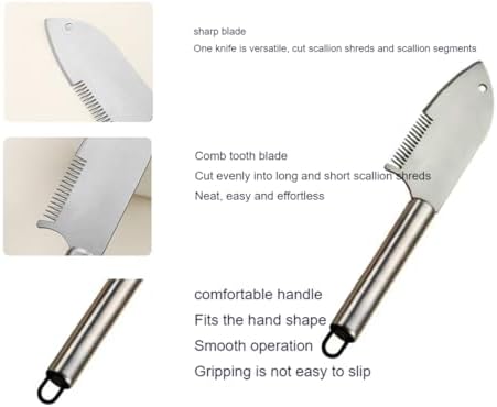 Green onion slicer, Scallion cutter, Herb scissors，Kitchen cutting tool - Image 3