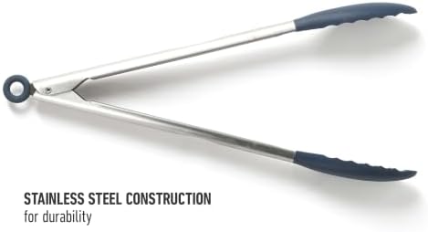 Calphalon Edge Kitchen Tongs, Stainless Steel Locking Tongs - Image 3