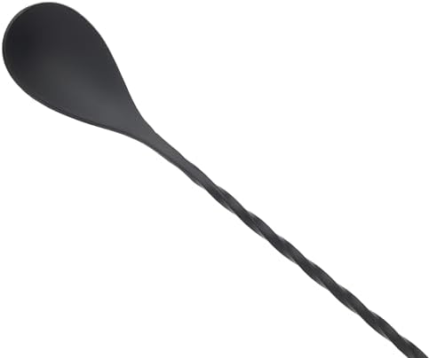 Barfly Standard Bar Spoon, Japanese Style 13 3/16", Matte Black - Image 2