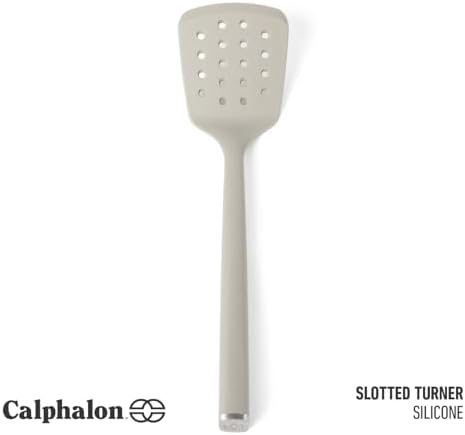 Calphalon Edge Silicone Slotted Turner, Flexible Silicone Slotted Spatula - Image 2