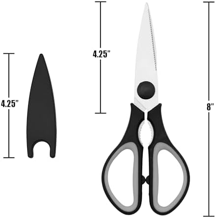 Grip Multi-Purpose Stainless Steel Kitchen Scissors - Image 5