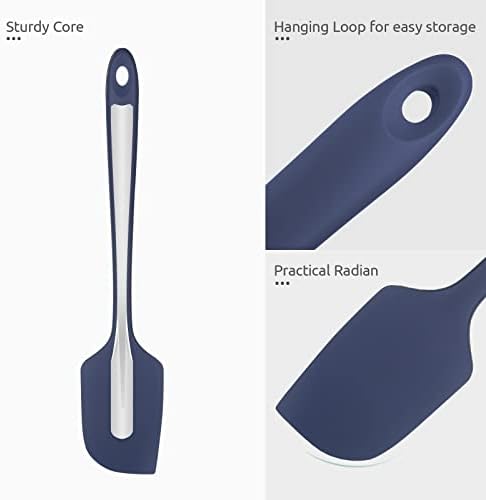 U-Taste Silicone Large Spatula, 600ºF High Temp, Midnight Blue - Image 6