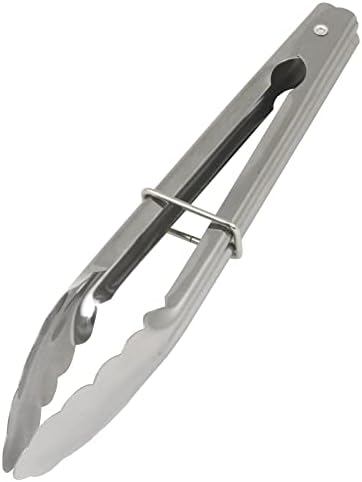 Chef Craft Clam Shell Tongs, Stainless Steel by ChefCraft