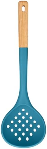 Badiano Silicone Kitchen Ladle Strainer, Large Slotted Spoon by BADIANO