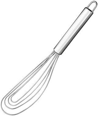 10.63" Stainless Steel Flat Whisk, Egg Beater by Tafond