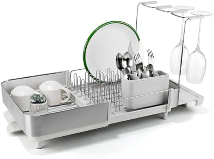 Joseph Joseph Extend Steel Plus Extendable Dish Rack Steel, Small to Large Dish by Unknown